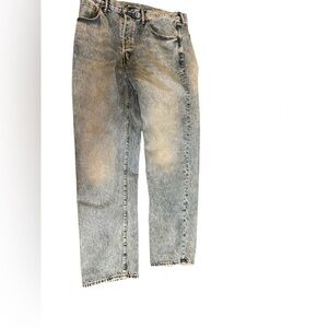 Men's NWT Gap “Original” Straight Leg Light Wash Jeans 38x34